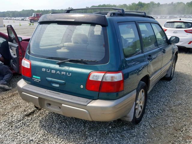 JF1SF65511H728417 - 2001 SUBARU FORESTER S BROWN photo 4