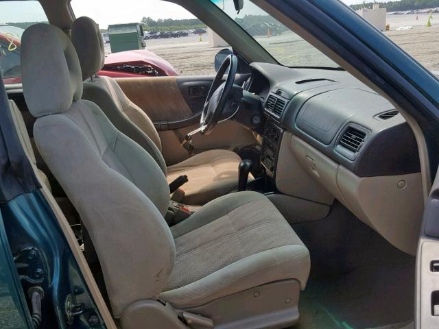 JF1SF65511H728417 - 2001 SUBARU FORESTER S BROWN photo 5