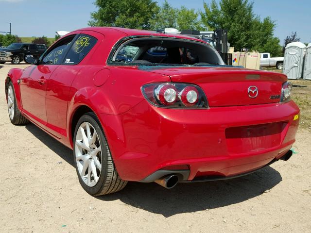 JM1FE1SP1B0405041 - 2011 MAZDA RX8 RED photo 3