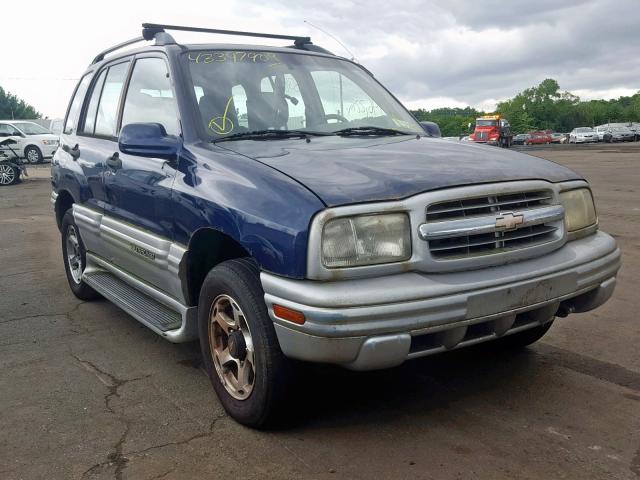 2CNBJ634816912130 - 2001 CHEVROLET TRACKER LT BLUE photo 1