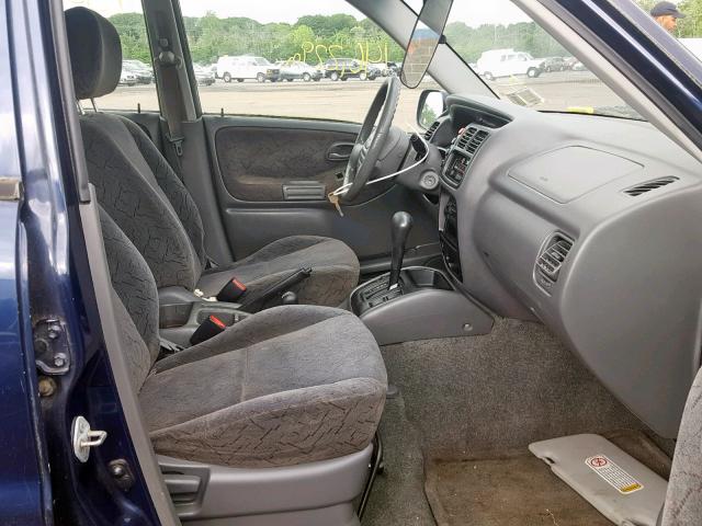 2CNBJ634816912130 - 2001 CHEVROLET TRACKER LT BLUE photo 5