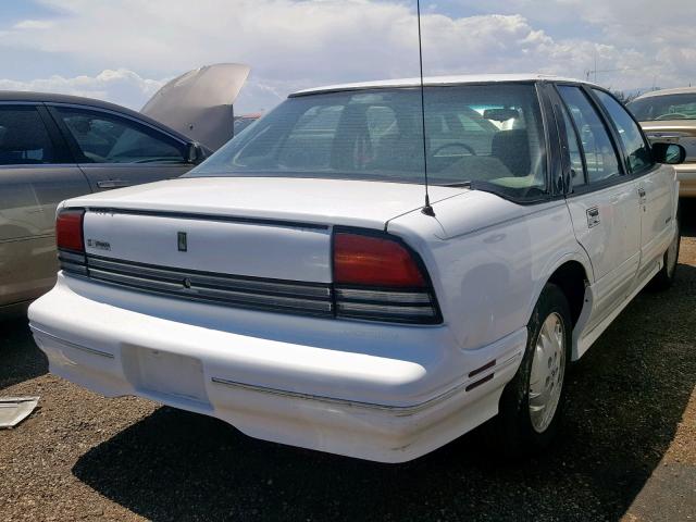 1G3WH55M3RD379142 - 1994 OLDSMOBILE CUTLASS SU WHITE photo 4