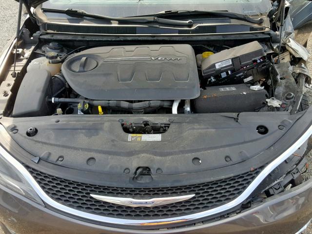 1C3CCCEG9FN540622 - 2015 CHRYSLER 200 C GRAY photo 7