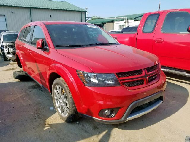 3C4PDDEG8GT197089 - 2016 DODGE JOURNEY R/ RED photo 1