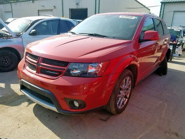 3C4PDDEG8GT197089 - 2016 DODGE JOURNEY R/ RED photo 2