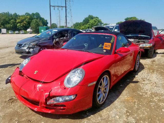 WP0CB29908S776164 - 2008 PORSCHE 911 CARRER RED photo 2