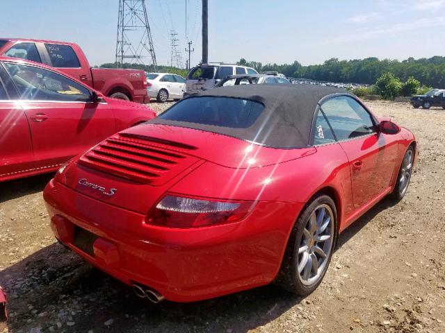 WP0CB29908S776164 - 2008 PORSCHE 911 CARRER RED photo 4