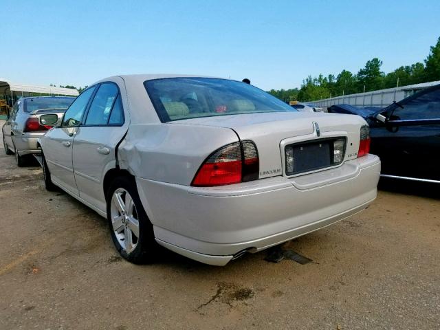 1LNFM87A06Y636600 - 2006 LINCOLN LS WHITE photo 3