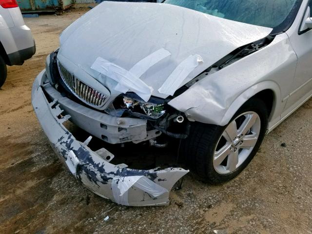 1LNFM87A06Y636600 - 2006 LINCOLN LS 白色 照片 9