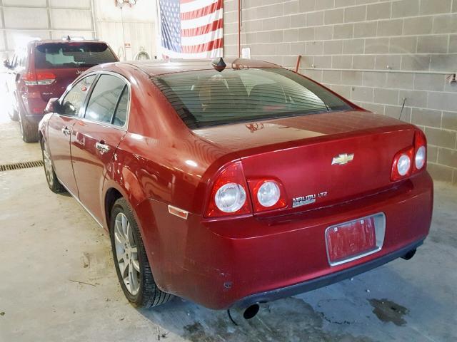 1G1ZG5E74CF366396 - 2012 CHEVROLET MALIBU LTZ წითელი ფოტო 3