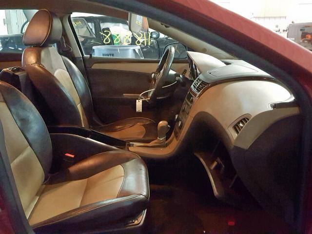 1G1ZG5E74CF366396 - 2012 CHEVROLET MALIBU LTZ წითელი ფოტო 5