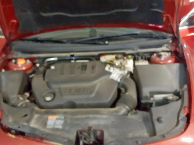 1G1ZG5E74CF366396 - 2012 CHEVROLET MALIBU LTZ წითელი ფოტო 7
