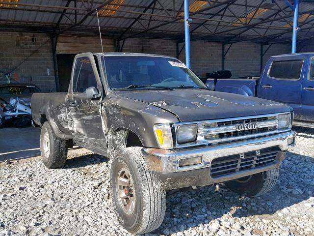 JT4RN01P4L0006795 - 1990 TOYOTA PICKUP 1/2 GRAY photo 1