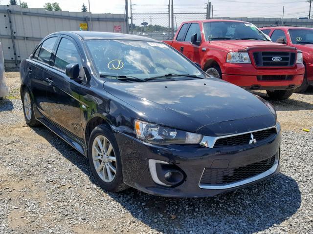 JA32U2FU7GU000419 - 2016 MITSUBISHI LANCER ES BLACK photo 1