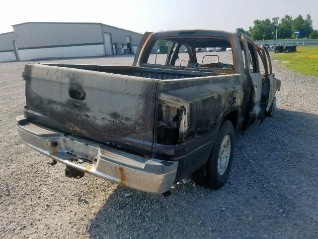 1D7HW48N86S510608 - 2006 DODGE DAKOTA QUA BURN photo 4