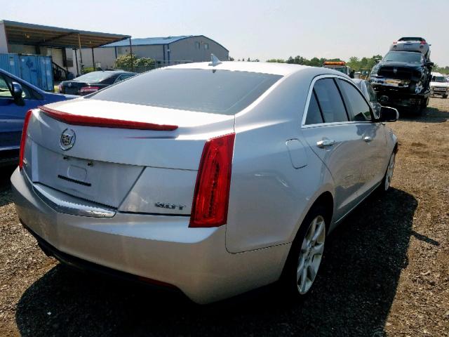 1G6AG5RX3D0173713 - 2013 CADILLAC ATS SILVER photo 4