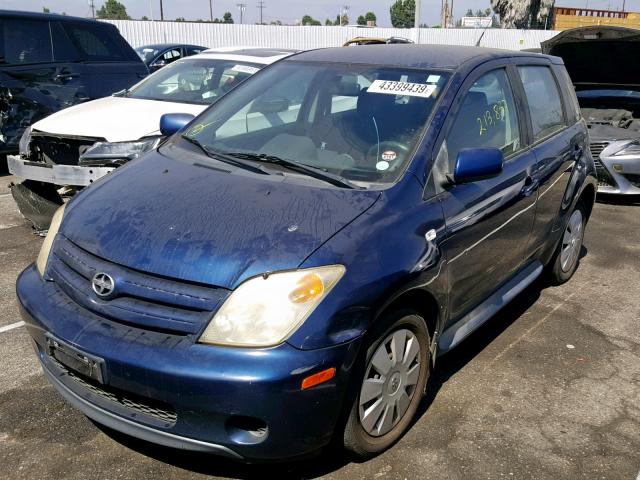 JTKKT624740044692 - 2004 TOYOTA SCION XA BLUE photo 2