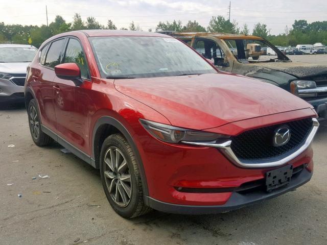 JM3KFBDM3J0443042 - 2018 MAZDA CX-5 GRAND RED photo 1