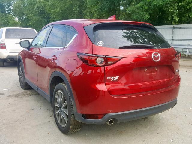 JM3KFBDM3J0443042 - 2018 MAZDA CX-5 GRAND RED photo 3