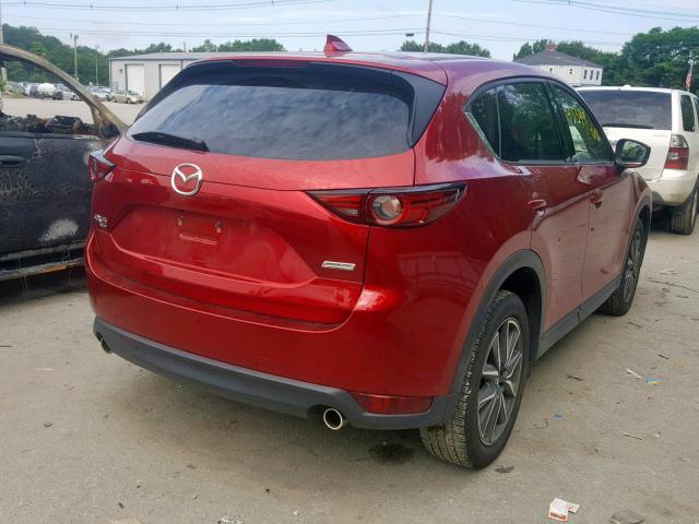 JM3KFBDM3J0443042 - 2018 MAZDA CX-5 GRAND RED photo 4