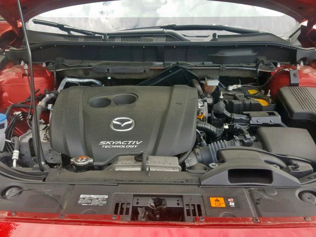 JM3KFBDM3J0443042 - 2018 MAZDA CX-5 GRAND RED photo 7