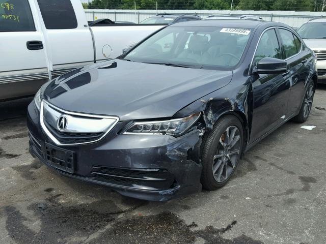 19UUB2F39FA003105 - 2015 ACURA TLX CHARCOAL photo 2