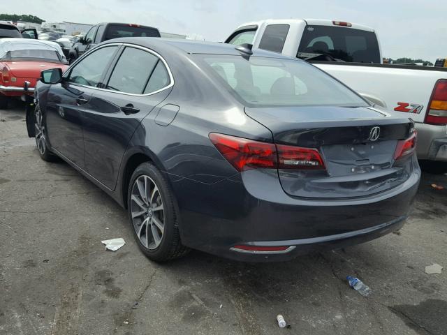 19UUB2F39FA003105 - 2015 ACURA TLX CHARCOAL photo 3