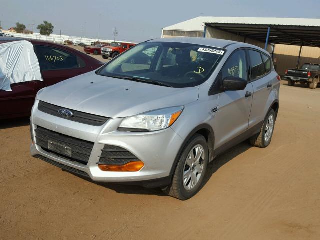 1FMCU0F74EUB29134 - 2014 FORD ESCAPE S SILVER photo 2