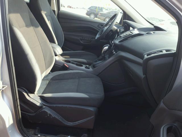 1FMCU0F74EUB29134 - 2014 FORD ESCAPE S SILVER photo 5