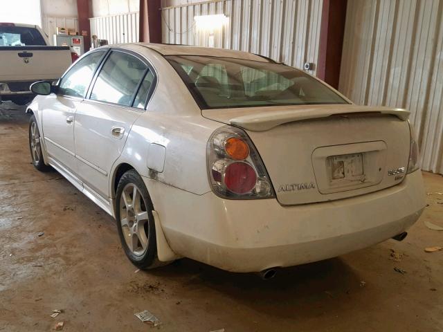 1N4BL11D53C121316 - 2003 NISSAN ALTIMA SE WHITE photo 3