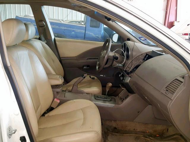 1N4BL11D53C121316 - 2003 NISSAN ALTIMA SE WHITE photo 5