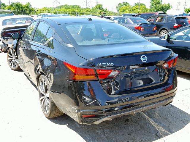 1N4BL4CV3KC141618 - 2019 NISSAN ALTIMA SR BLACK photo 3