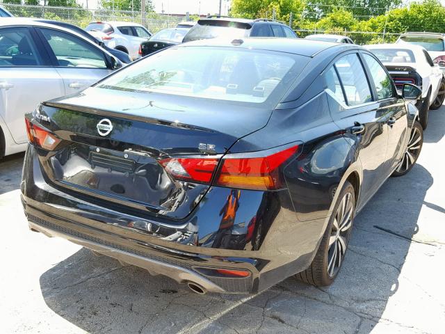 1N4BL4CV3KC141618 - 2019 NISSAN ALTIMA SR BLACK photo 4