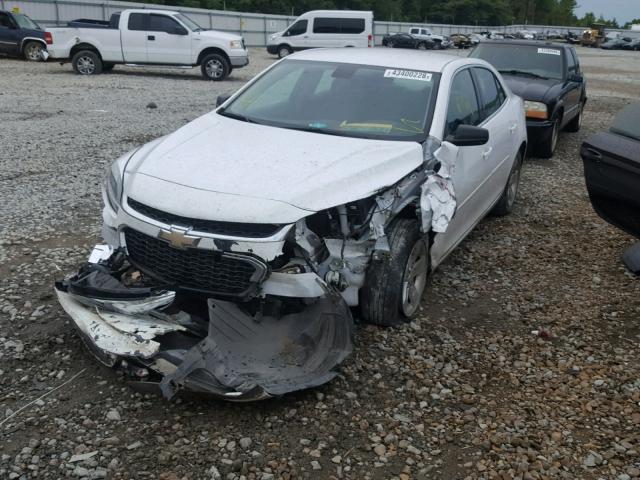 1G11B5SL0FF224600 - 2015 CHEVROLET MALIBU LS WHITE photo 2