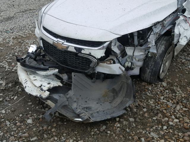 1G11B5SL0FF224600 - 2015 CHEVROLET MALIBU LS WHITE photo 9
