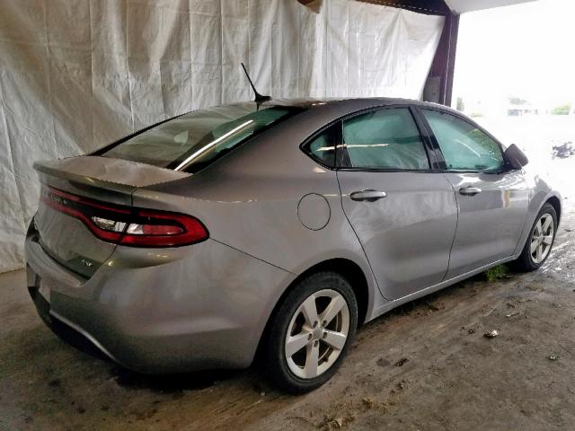 1C3CDFBB6FD420872 - 2015 DODGE DART SXT SILVER photo 4