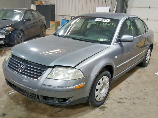 WVWMD63B63P399336 - 2003 VOLKSWAGEN PASSAT GL SILVER photo 2