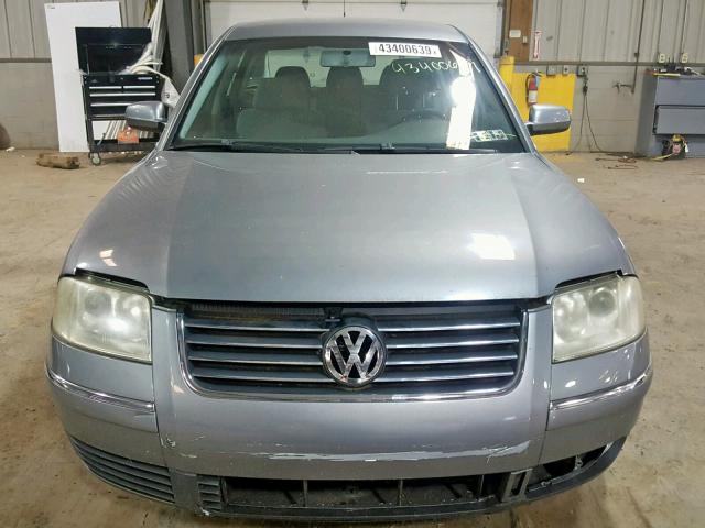 WVWMD63B63P399336 - 2003 VOLKSWAGEN PASSAT GL SILVER photo 7