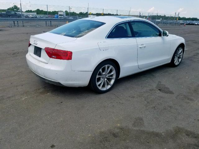 WAUVFAFR0DA002392 - 2013 AUDI A5 PRESTIG WHITE photo 4