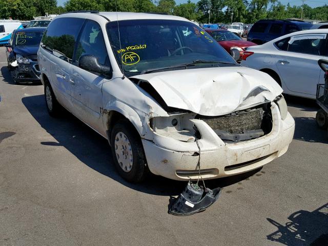 2C4GP44R05R192267 - 2005 CHRYSLER TOWN & COU WHITE photo 1