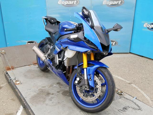 JYARJ28Y0HA000592 - 2017 YAMAHA YZFR6 C BLUE photo 1