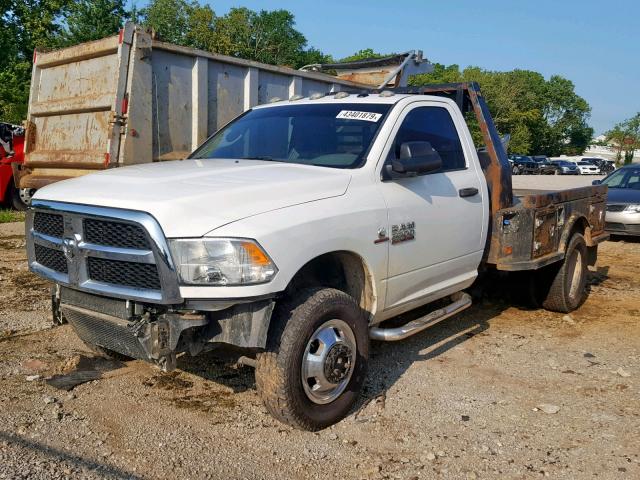 3C63RRALXDG541985 - 2013 RAM 3500 ST WHITE photo 2