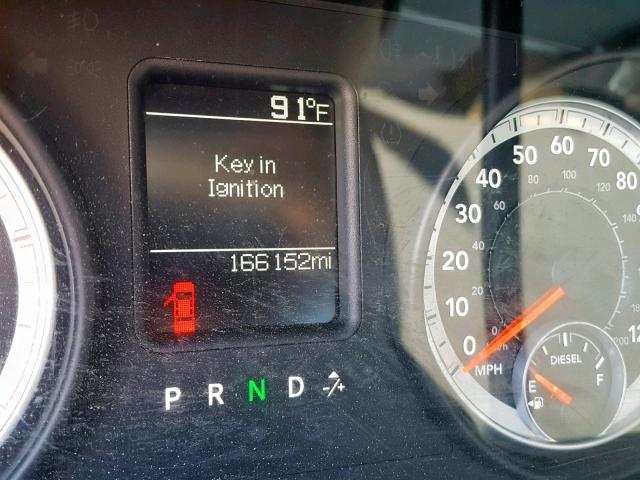 3C63RRALXDG541985 - 2013 RAM 3500 ST WHITE photo 8