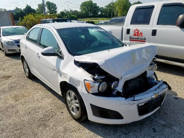 1G1JA5SH9C4125764 - 2012 CHEVROLET SONIC LS 白色 照片 1