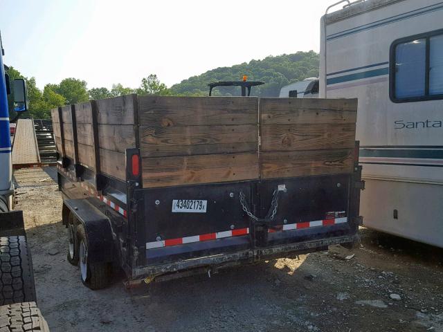 5JW1D1628J4240005 - 2018 SURE TRAILER BLACK photo 3