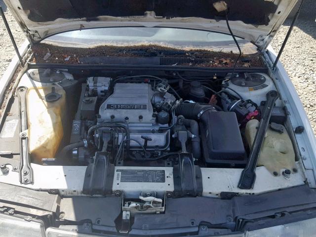 1G2WH54T4NF305885 - 1992 PONTIAC GRAND PRIX WHITE photo 7