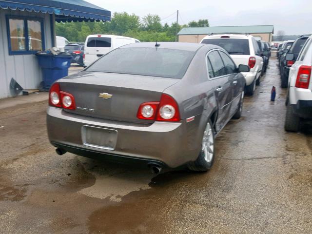 1G1ZE5E75AF119584 - 2010 CHEVROLET MALIBU LTZ ყავისფერი ფოტო 4