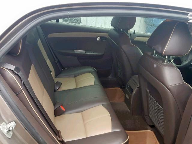 1G1ZE5E75AF119584 - 2010 CHEVROLET MALIBU LTZ ყავისფერი ფოტო 6
