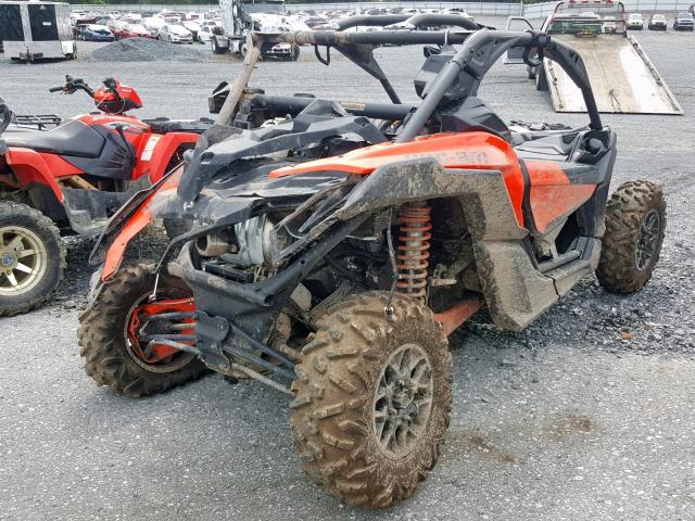 3JBVGAY48KK003113 - 2019 CAN-AM MAVERICK X ORANGE photo 4