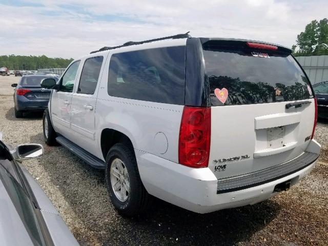 1GKS1KE08ER207561 - 2014 GMC YUKON XL C WHITE photo 3